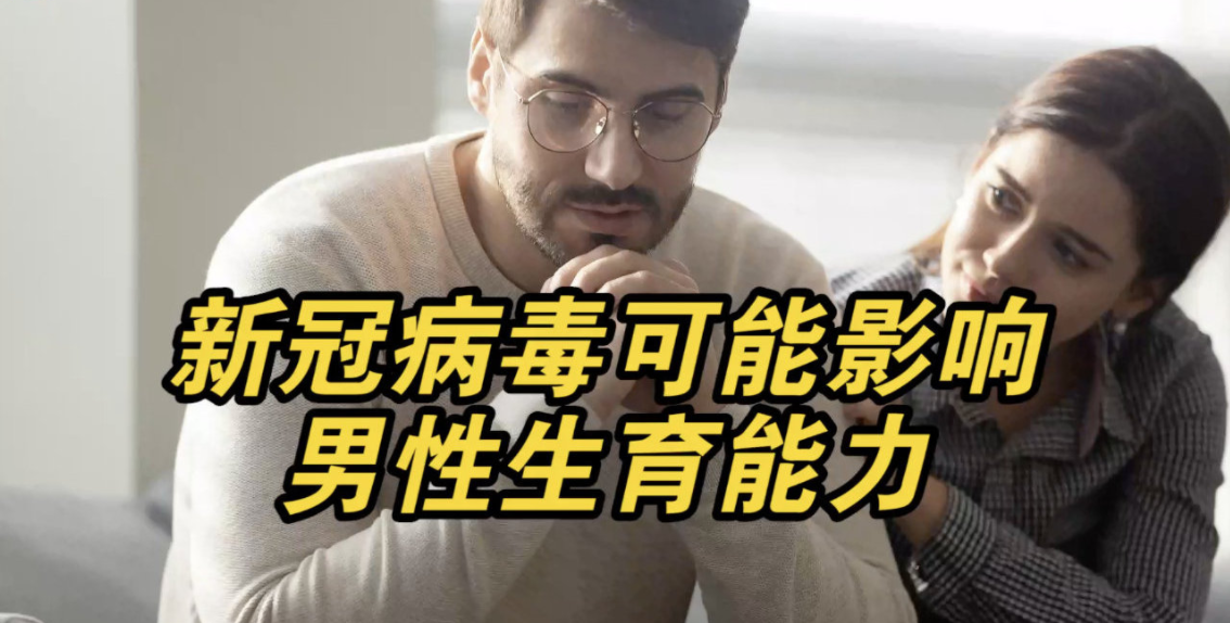 新冠病毒可能会影响男性生育能力