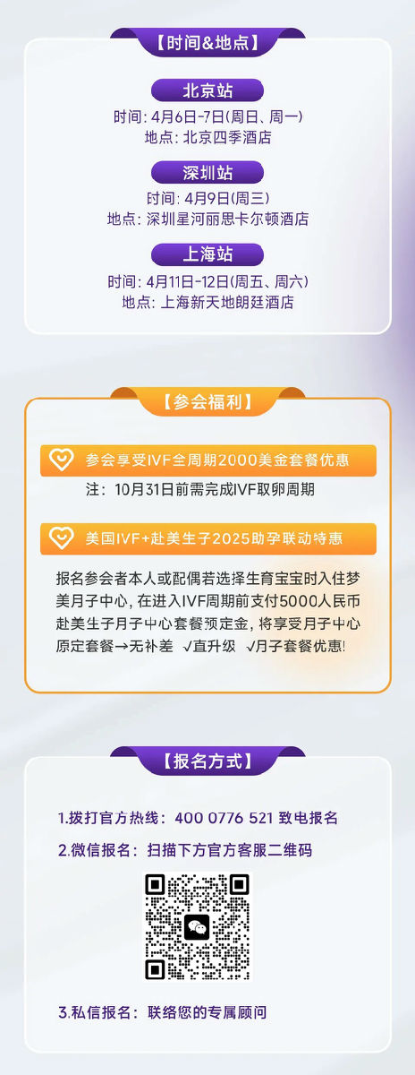 美国试管婴儿答疑会