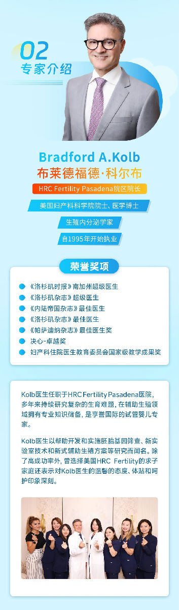 美国试管婴儿专家荣誉
