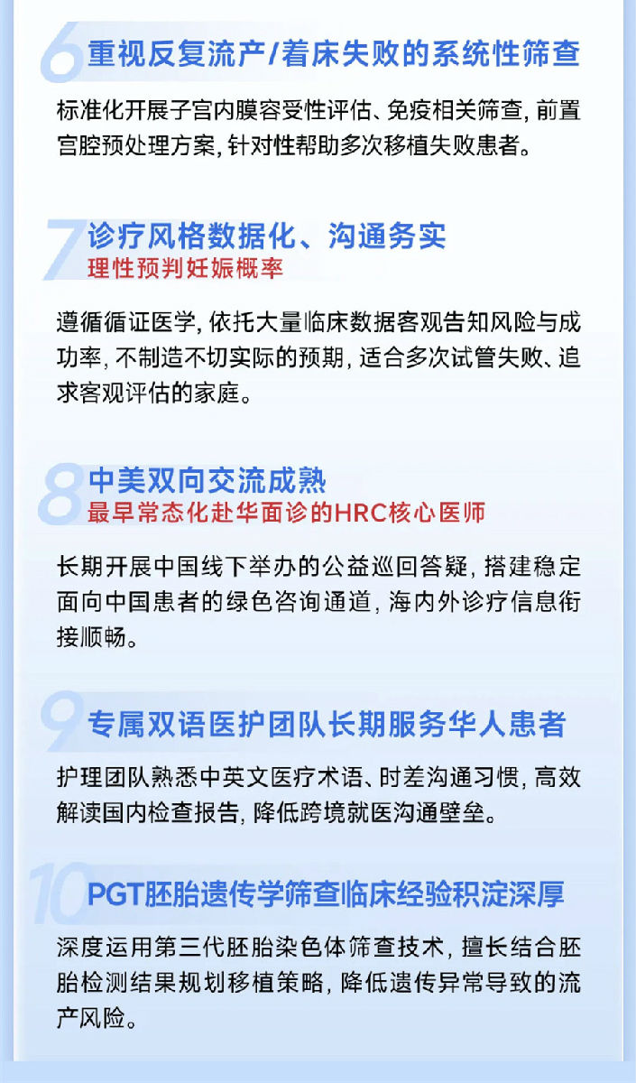 美国试管专家优势