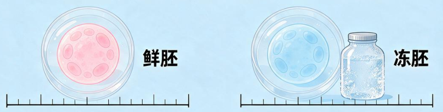 鲜胚与冻胚